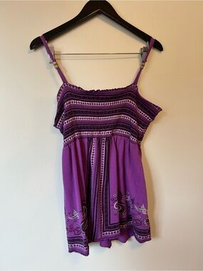 Vintage Y2K Purple Tank Top